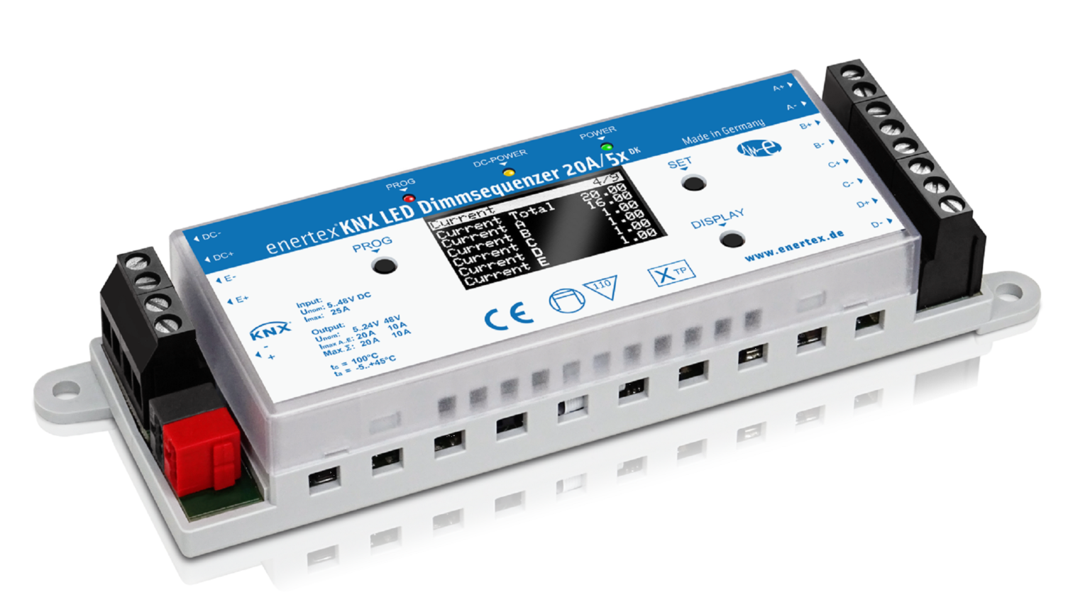 Enertex KNX LED Dimmsequenzer 20A - 5-fach Regelung